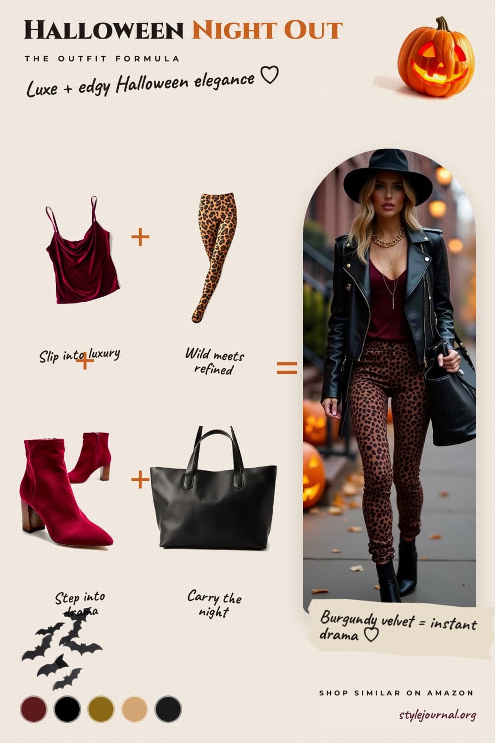 Velvet Vamp Outfit | Halloween Party Looks That Aren't Costumes