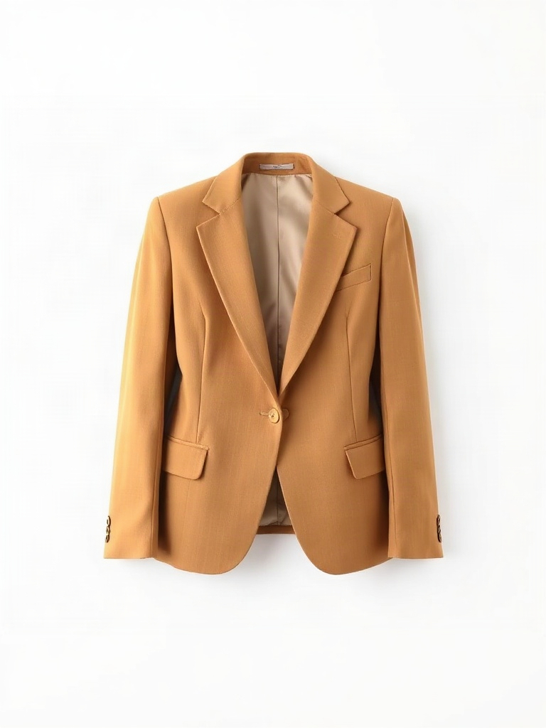 Camel wool blazer