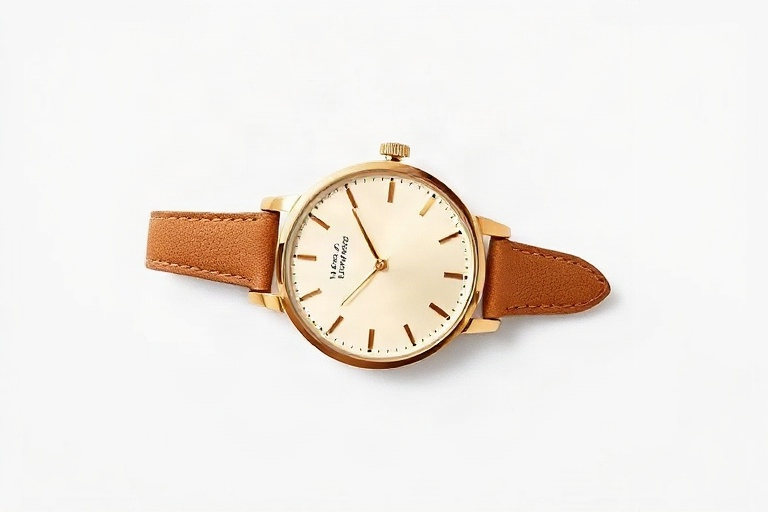 Minimalist Gold Watch