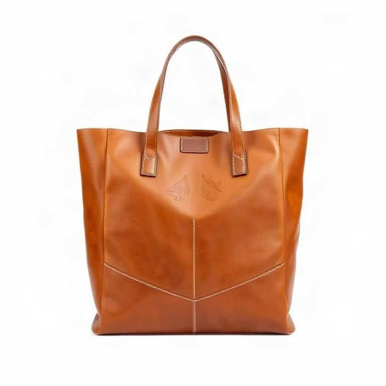 Structured Leather Tote