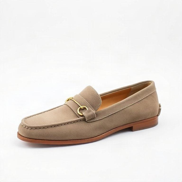 Suede Loafers