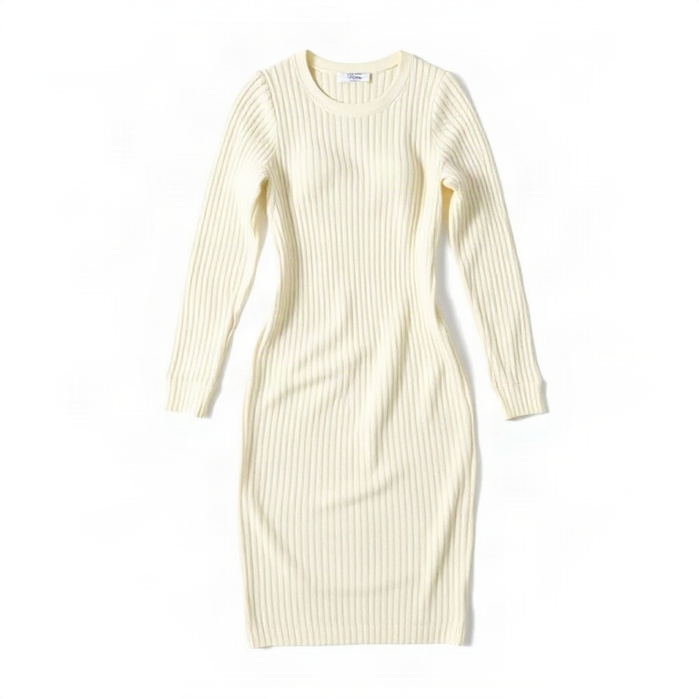 Ribbed Sweater Dress