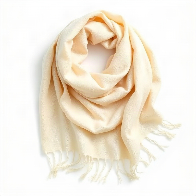 Cream Cashmere Scarf