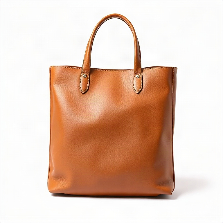 Structured Leather Tote
