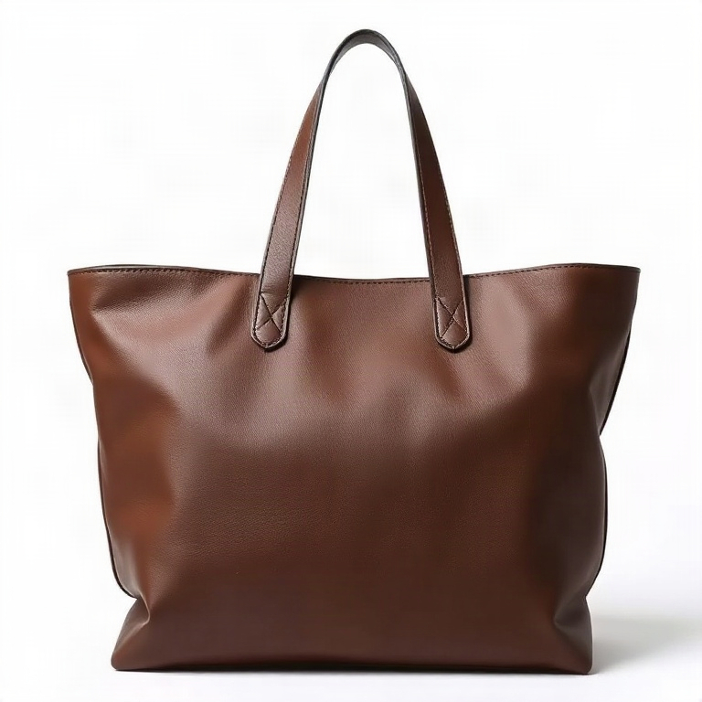 Chocolate Leather Tote