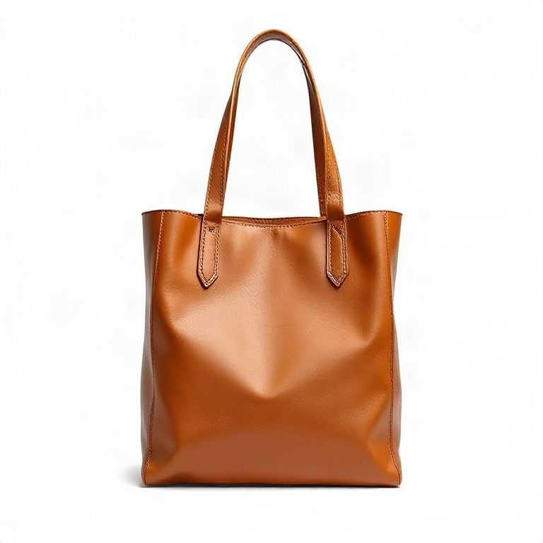 Cognac Leather Tote