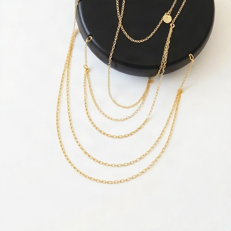 Gold Layered Chains