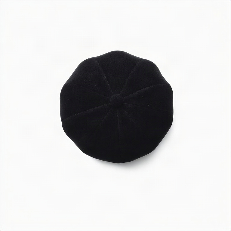Black Velvet Beret