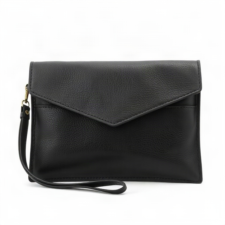 Faux Leather Clutch