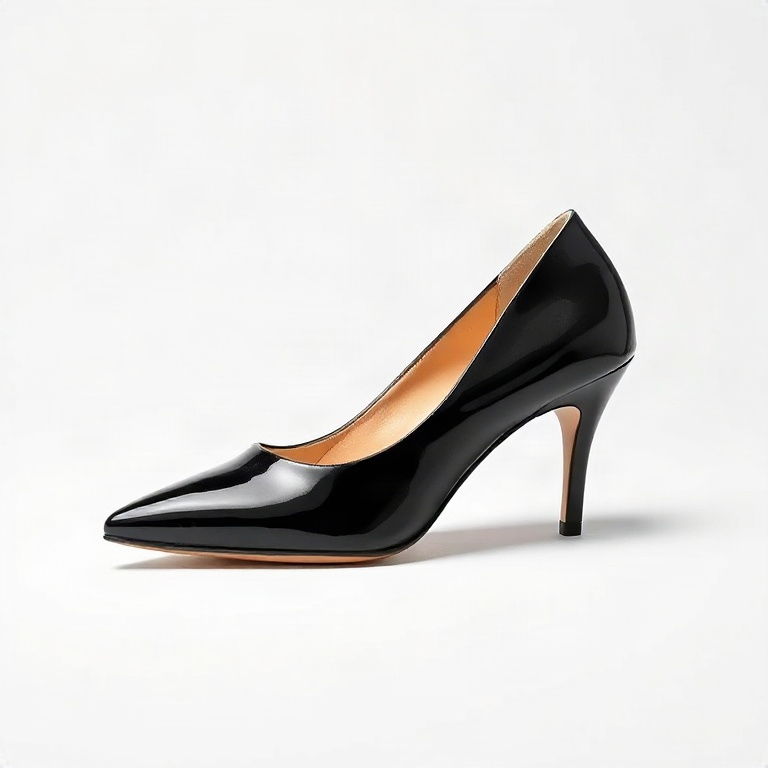 Black Patent Heels