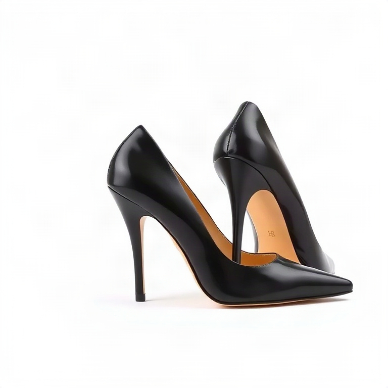 Black Pointed Heels