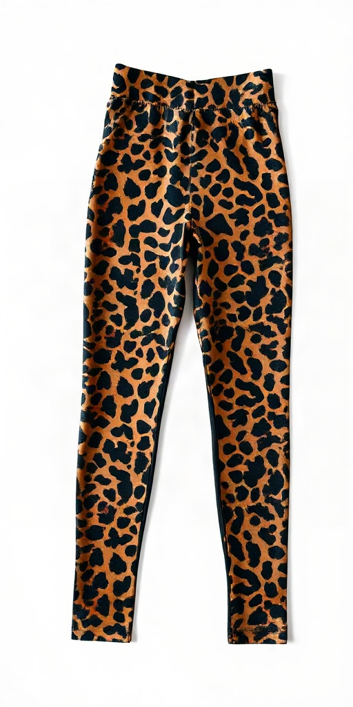 Leopard print leggings