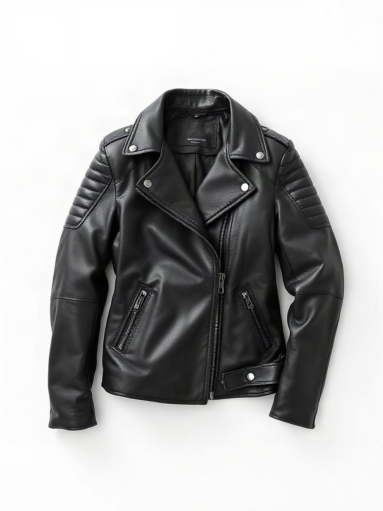 Faux leather jacket